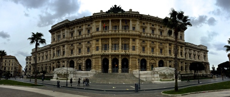 The public building in piazza cavour 